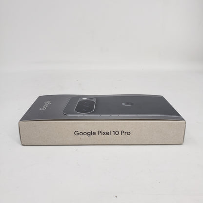 New Factory Unlocked Google Pixel 10 Pro 256GB Obsidian GA09899-US