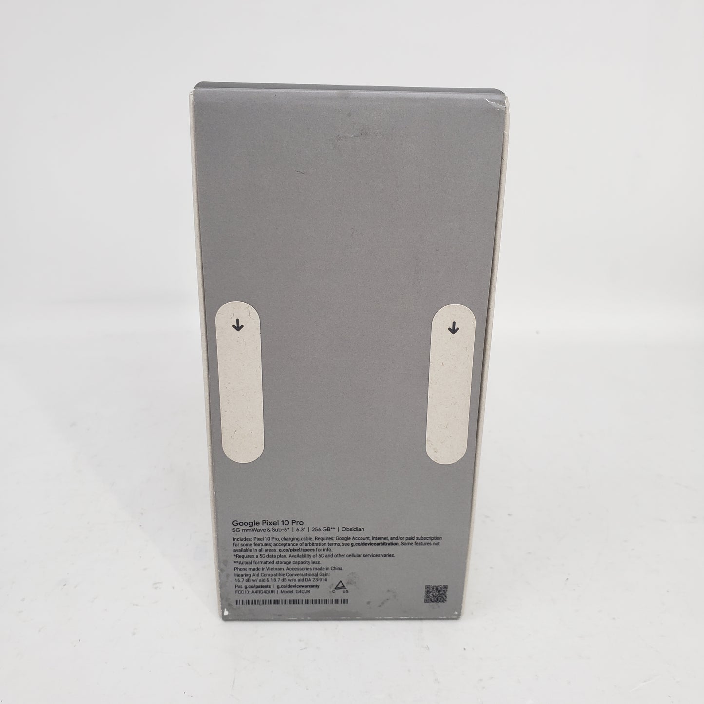 New Factory Unlocked Google Pixel 10 Pro 256GB Obsidian  GA09899-US