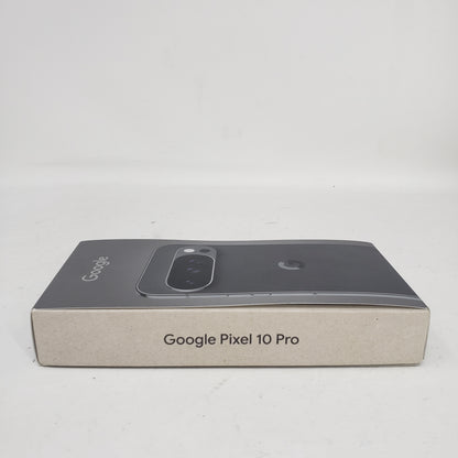 New Factory Unlocked Google Pixel 10 Pro 256GB Obsidian  GA09899-US