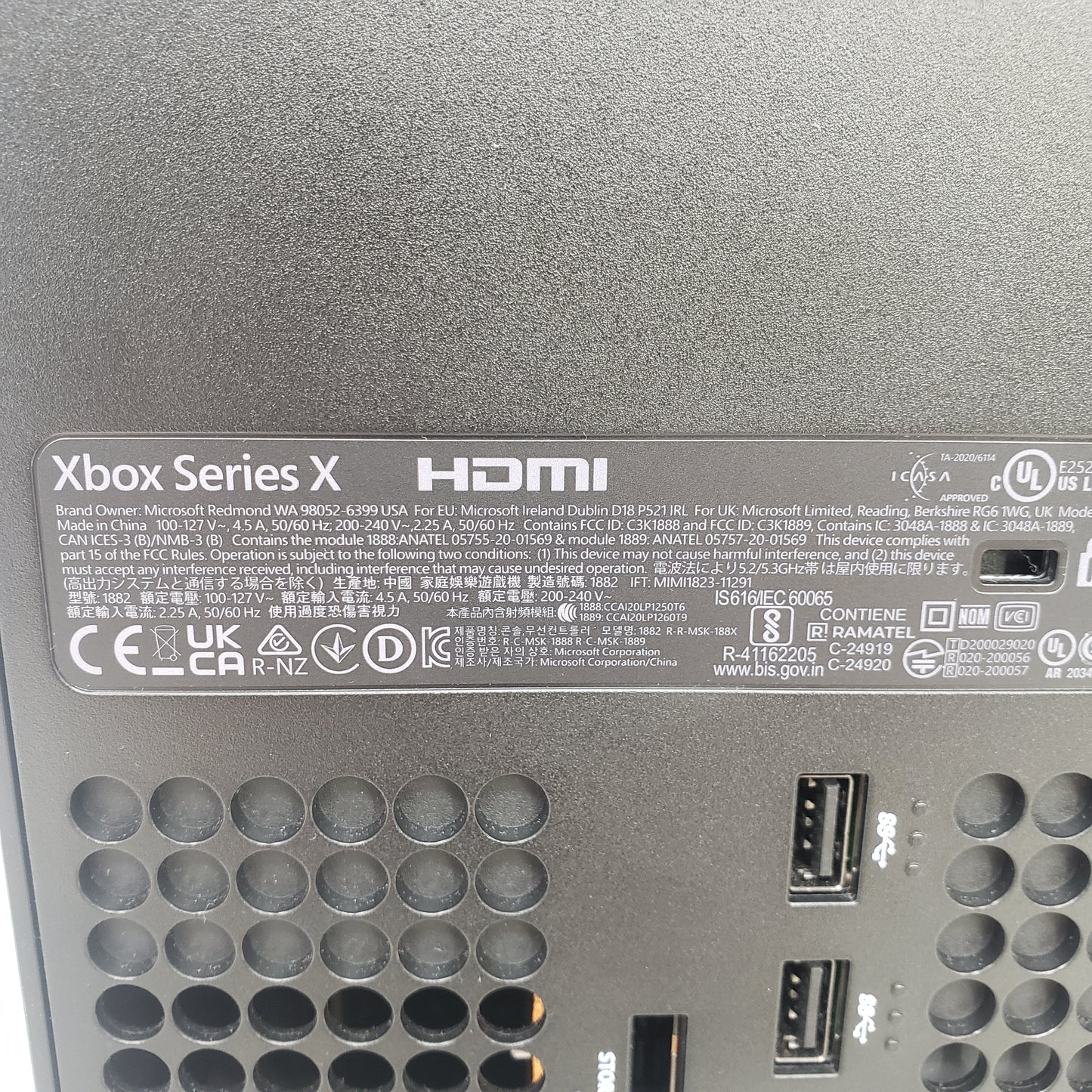 Microsoft Xbox Series X 1TB Console Gaming System Carbon Black 1882