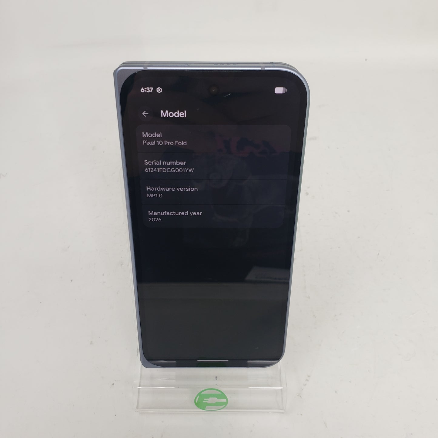 Factory Unlocked Google Pixel 10 Pro Fold 512GB Moonstone GA10093-US