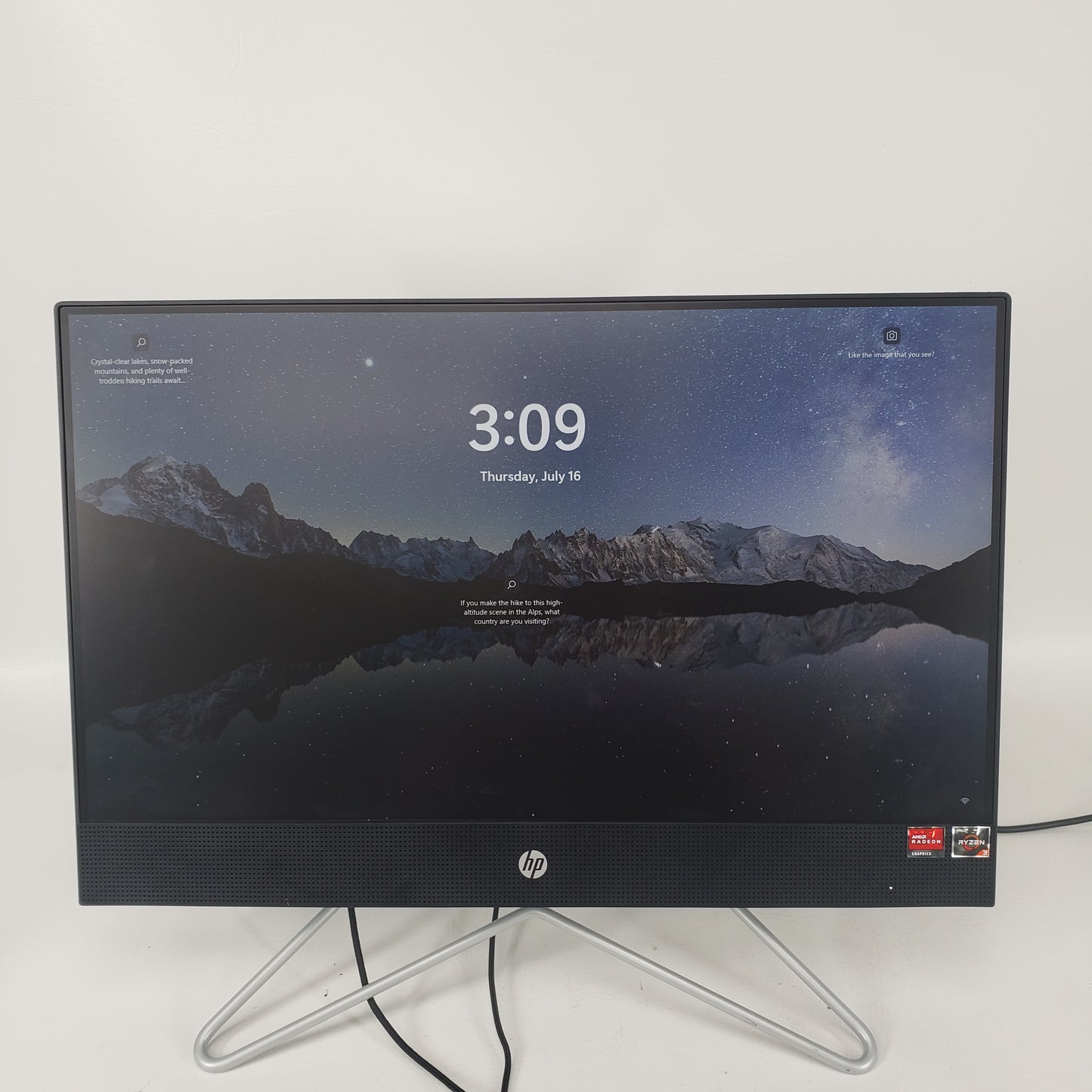 HP Touch All-In-One 22 CVUS8SG 21.5" Ryzen 3 3250U 2.60GHz 8GB RAM 1TB HDD