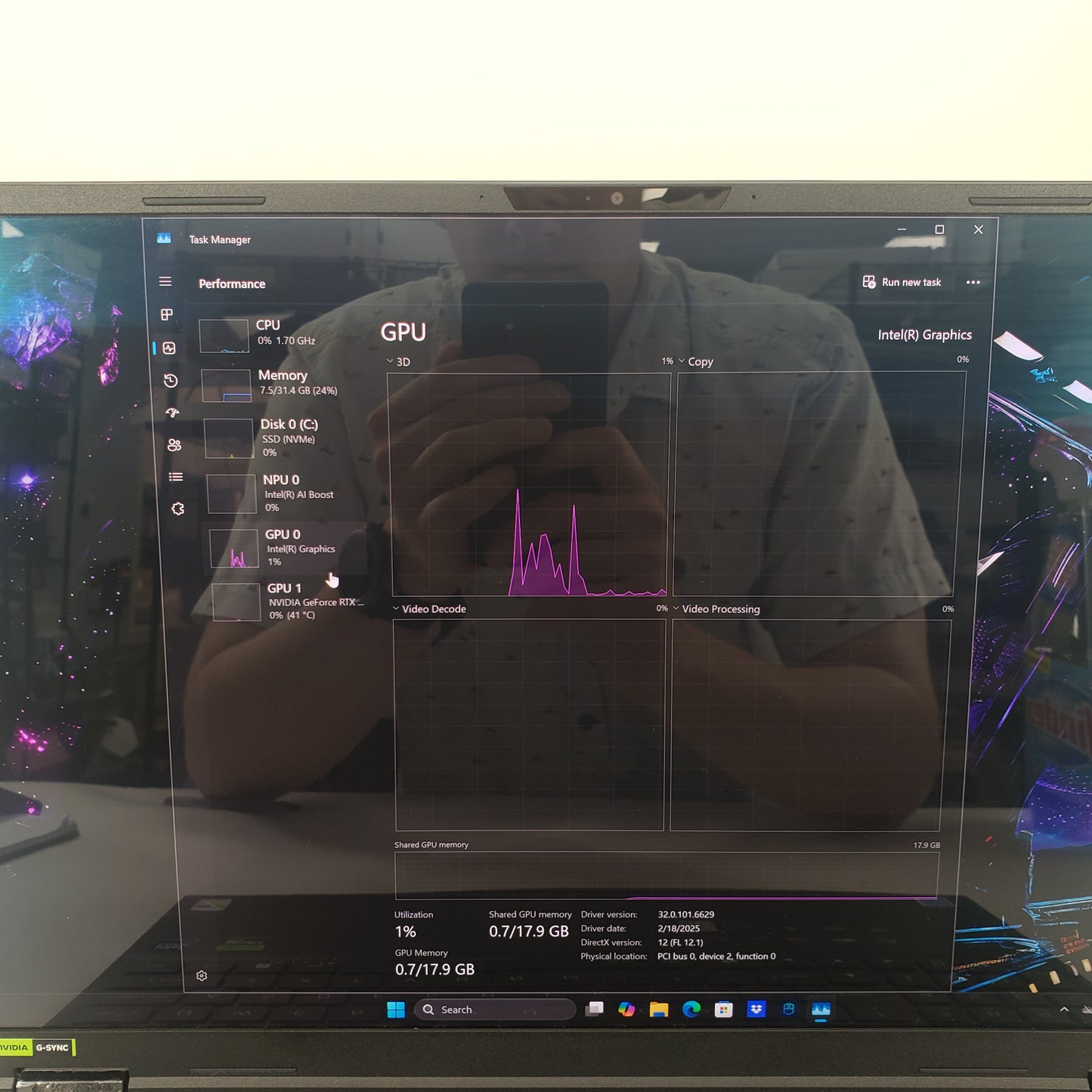 Acer Predator Helios 16 AI MDS95C86 16" Core Ultra 9 275HX 2.7GHz 32GB RAM 1TB SSD GeForce RTX 5070 Ti
