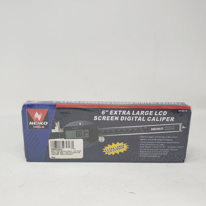 New Neiko Tools 6" Extra Large LCD Screen Digital Caliper 0140A