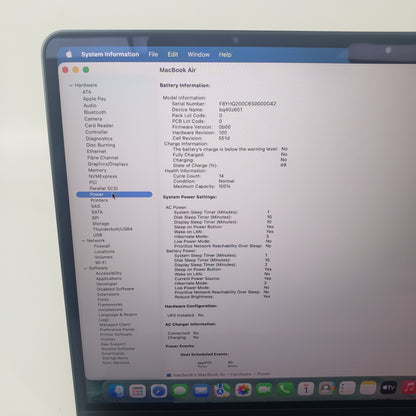 2026 Apple MacBook Air 13" M5 10C GPU 4.6GHz 16GB RAM 1TB SSD MDHF4AB/A