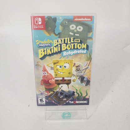 SpongeBob SquarePants Battle for Bikini Bottom Rehydrated Nintendo Switch