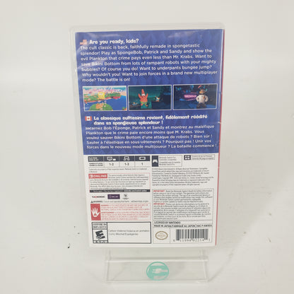 SpongeBob SquarePants Battle for Bikini Bottom Rehydrated Nintendo Switch