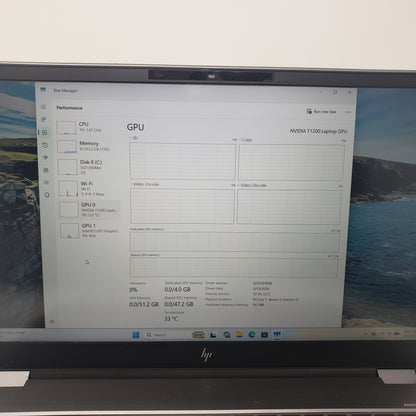 HP ZBook Fury G8 15.6" i7-11850H 2.5GHz 64GB RAM 1TB SSD