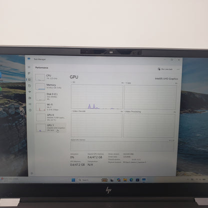HP ZBook Fury G8 15.6" i7-11850H 2.5GHz 64GB RAM 1TB SSD