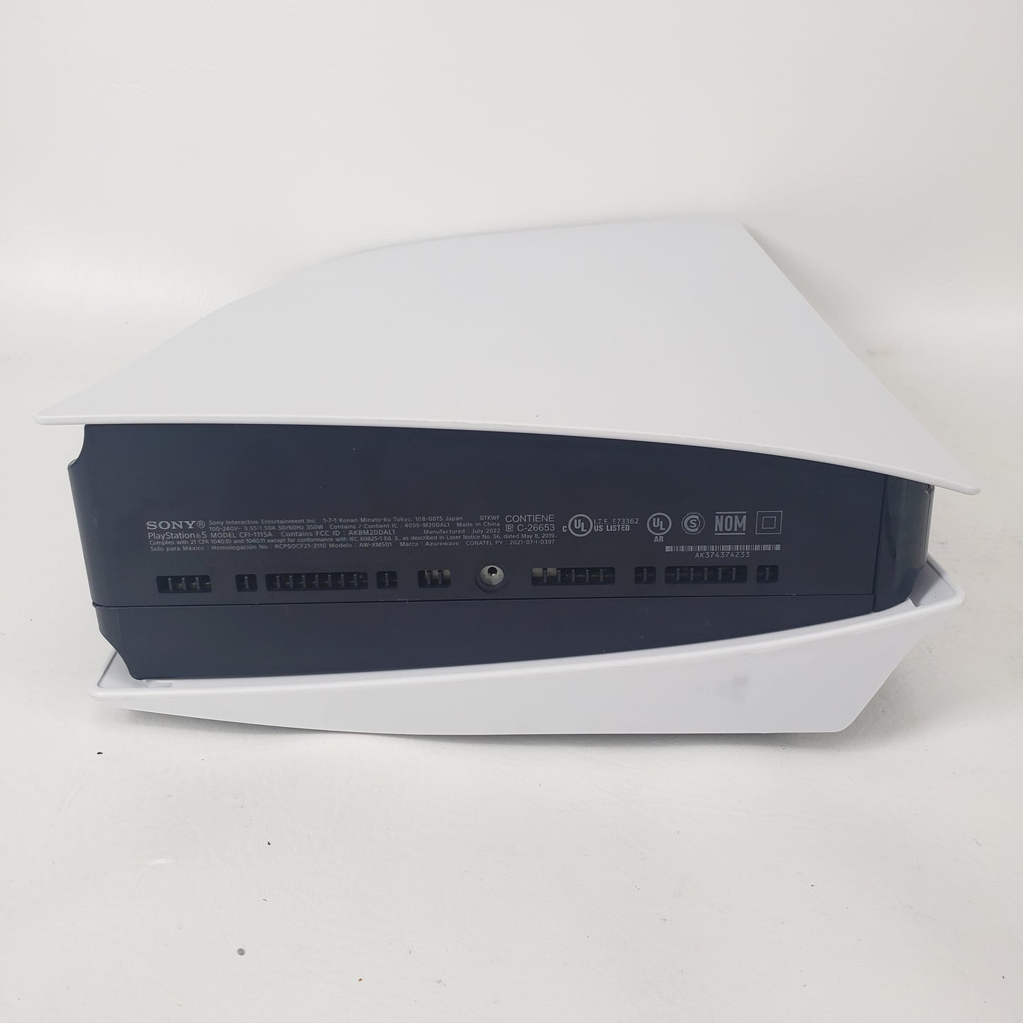 Sony PlayStation 5 Disc PS5 825GB White Console Gaming System CFI-1115A