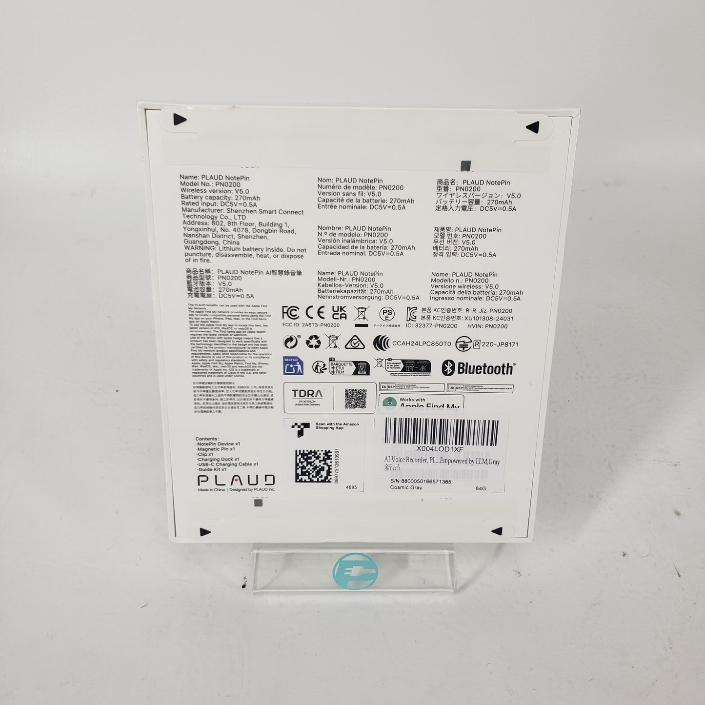 New Plaud Notepin AI Voice Recorder PN0200
