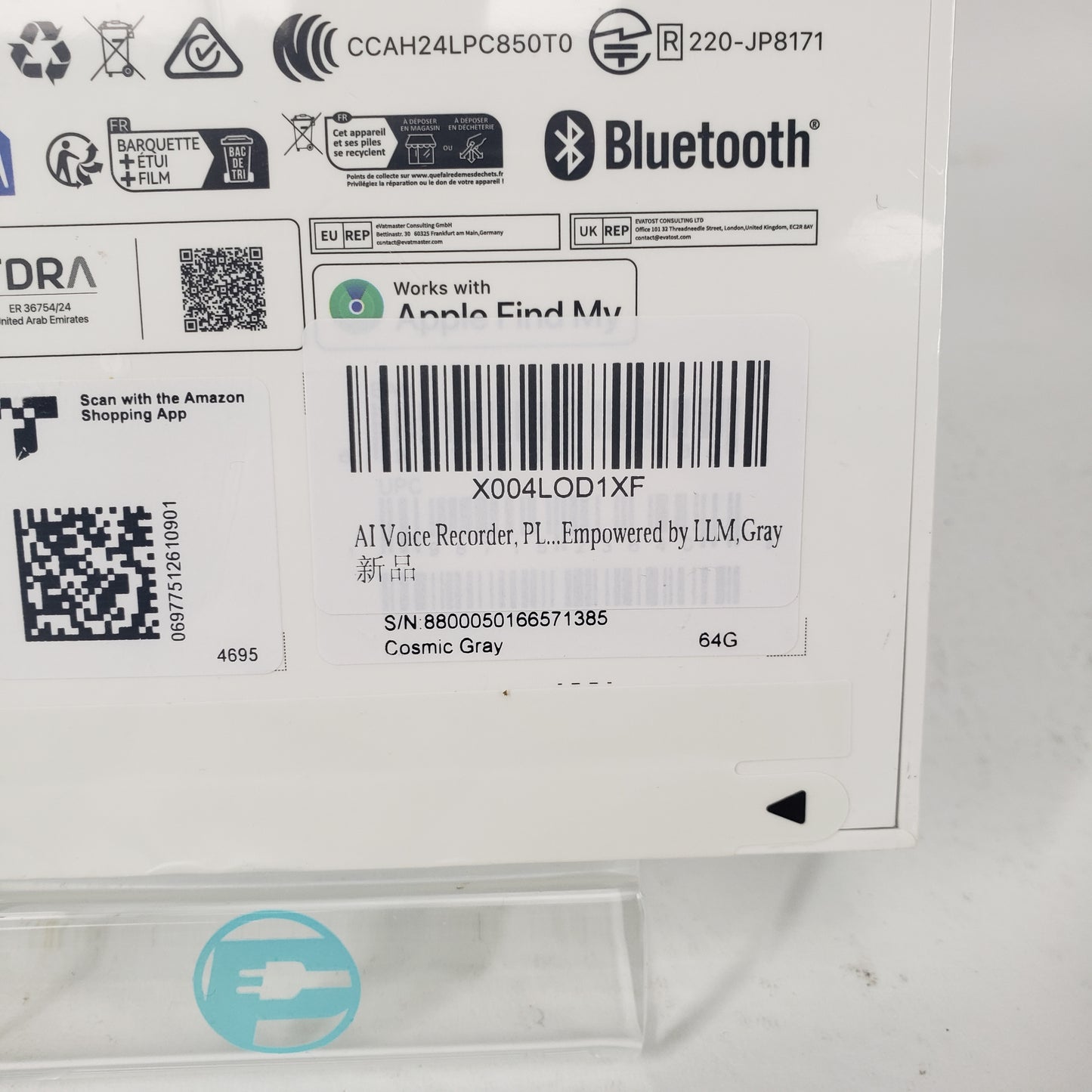 New Plaud Notepin AI Voice Recorder PN0200