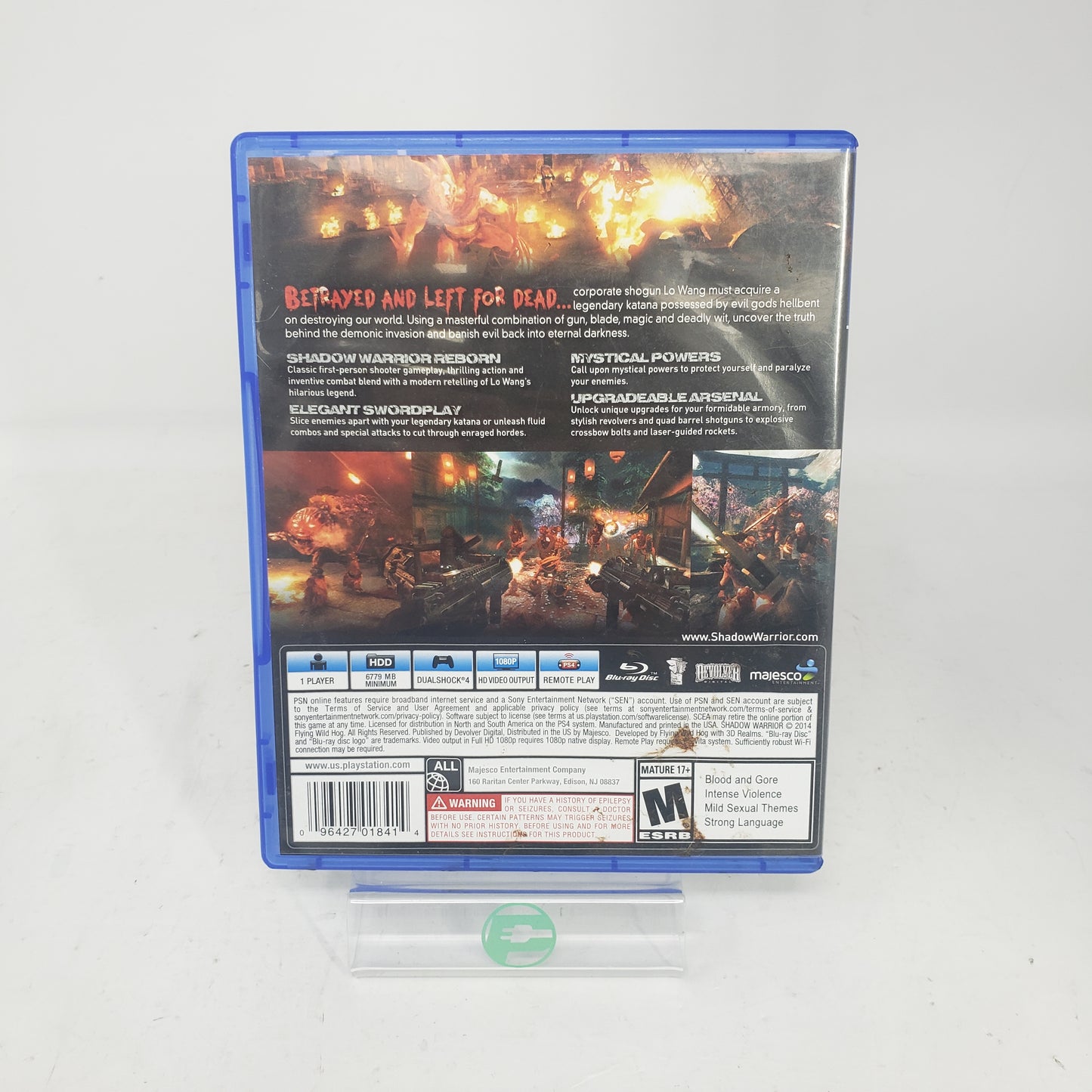 Shadow Warrior (Sony PlayStation 4 PS4, 2014)