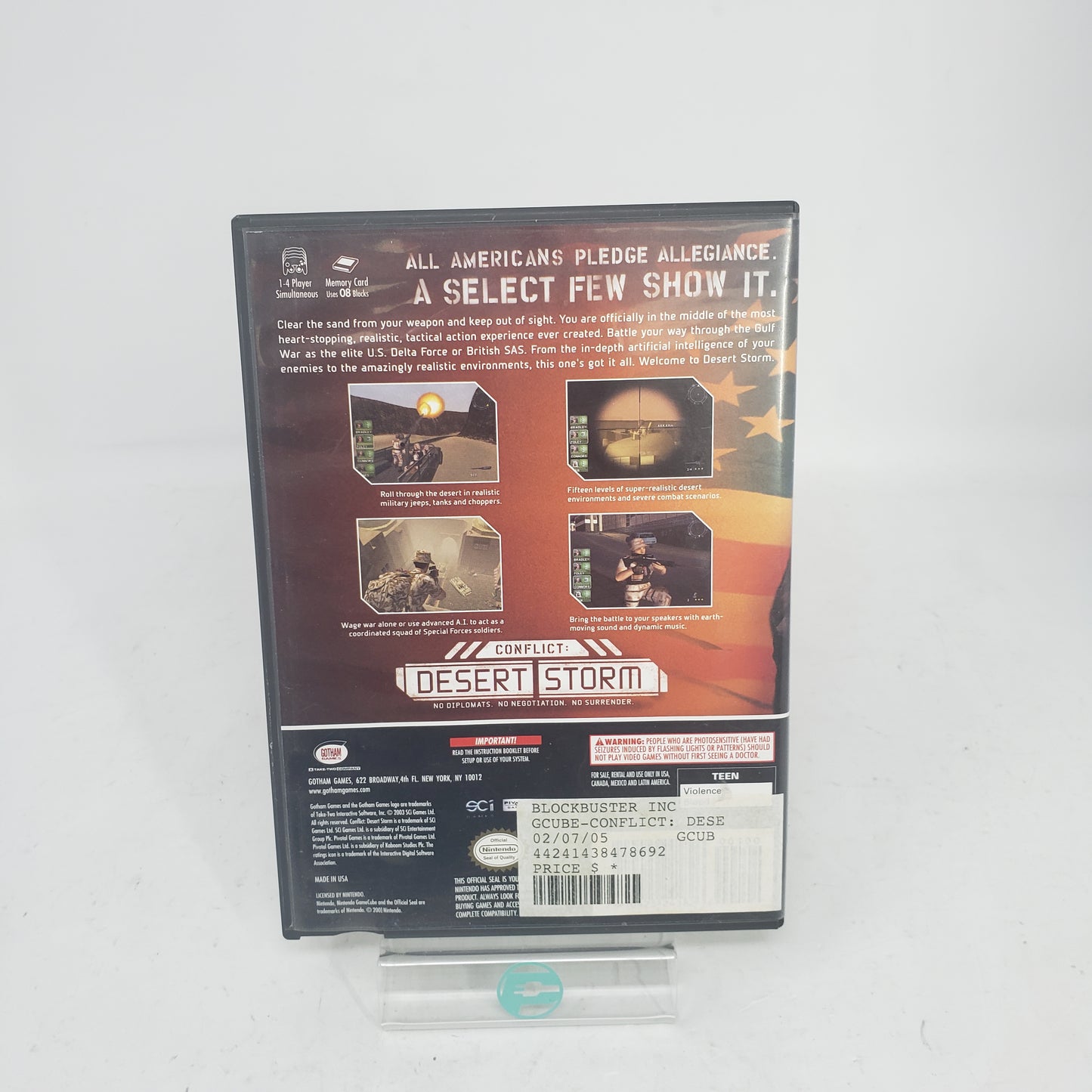 Conflict Desert Storm 2 (Nintendo GameCube, 2004)