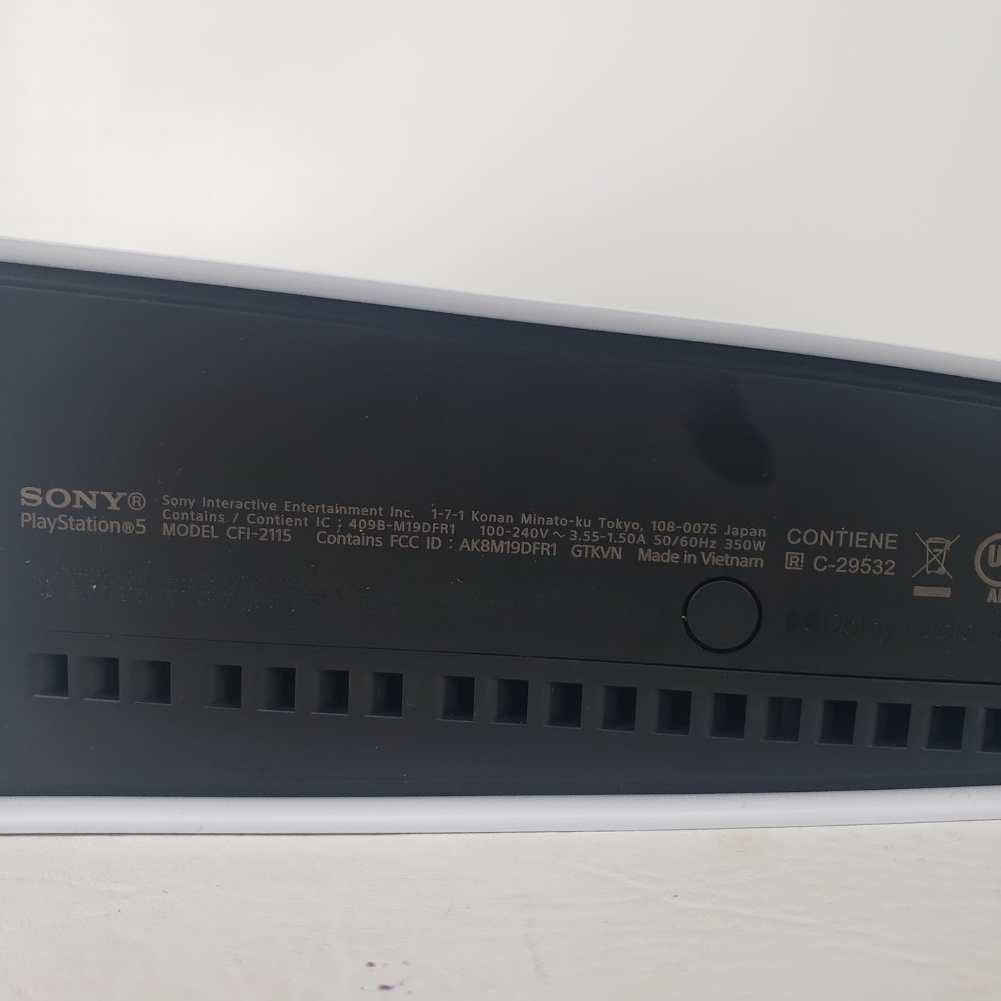 Sony PlayStation 5 Slim Digital PS5 825GB White Console Gaming System CFI-2115
