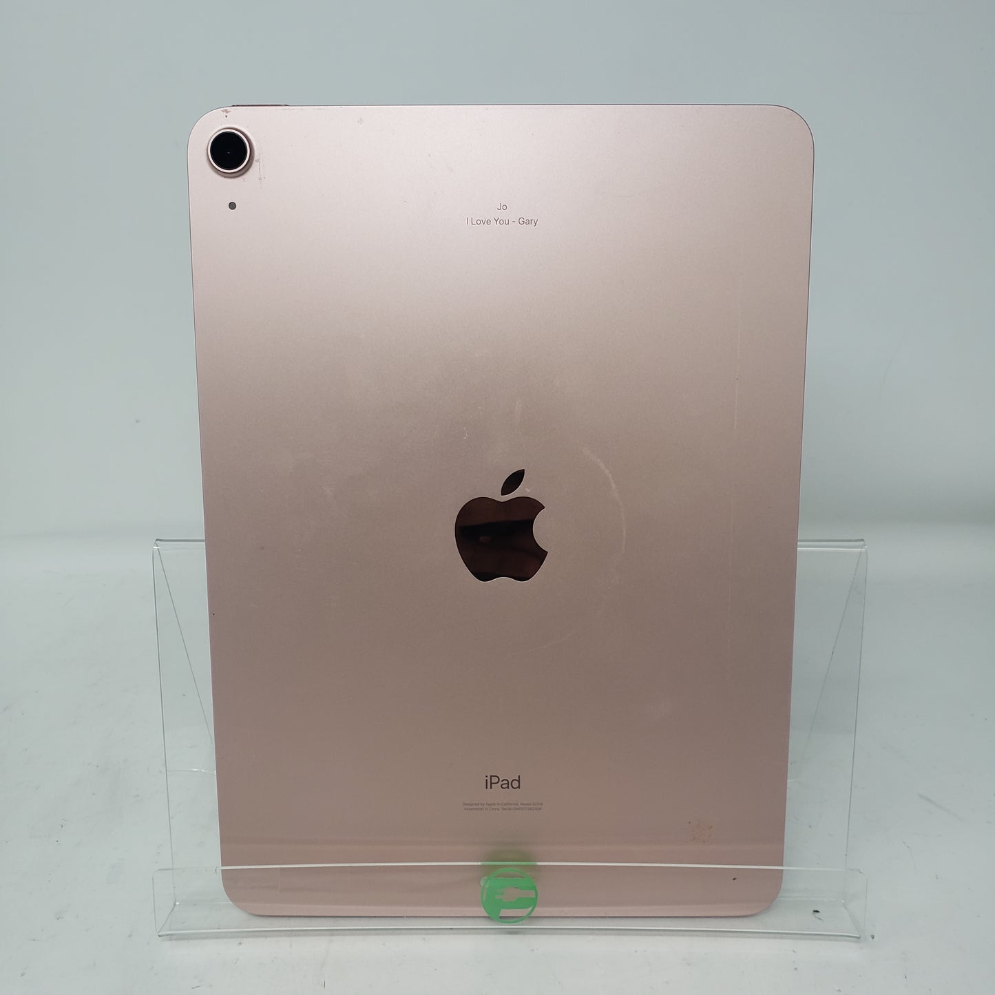 WiFi Only Apple iPad Air 4th Gen 256GB Rose Gold MYFX2LL/A