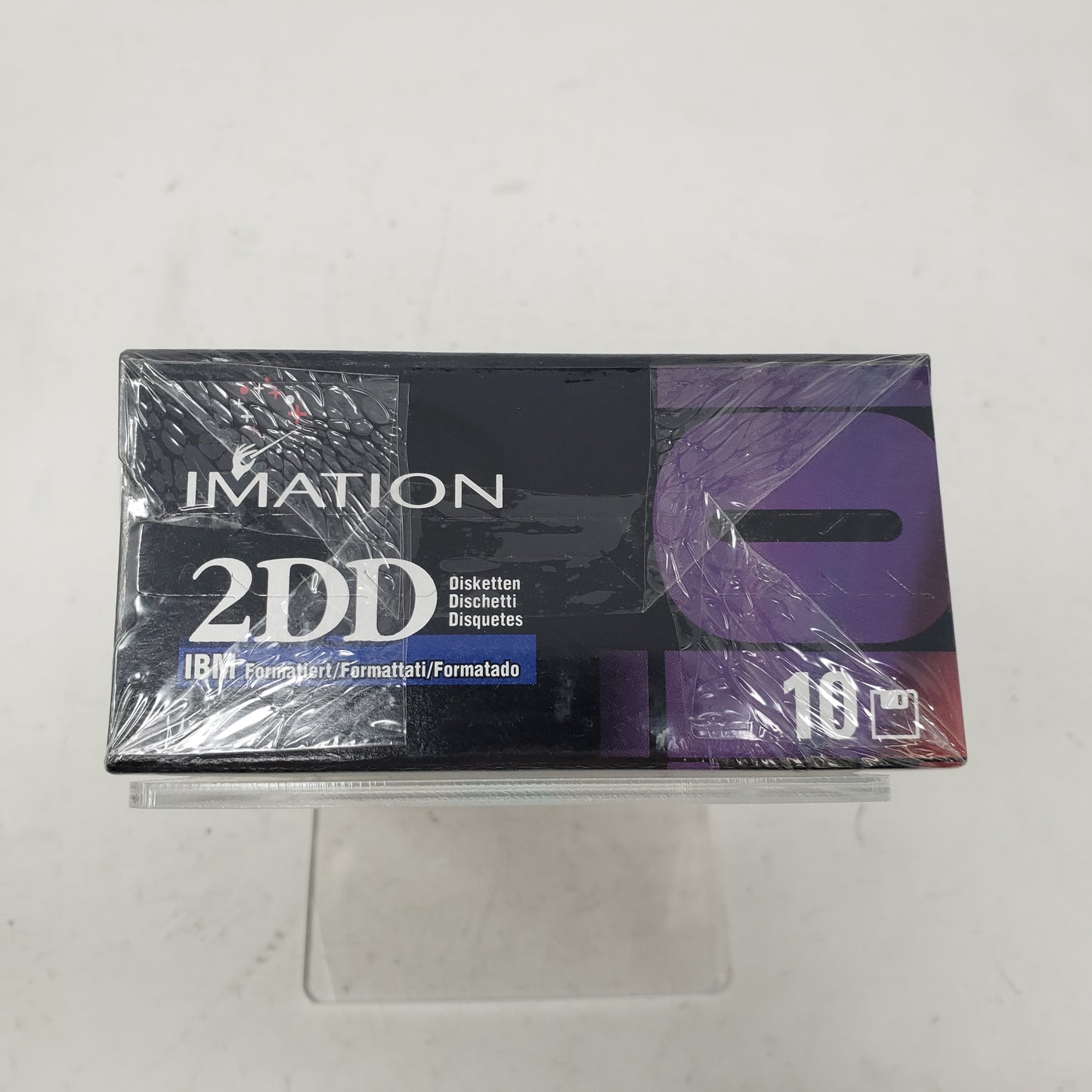 New Imation  3M Double Density  3.5" Floppy Disks Box 10 Diskettes 12882