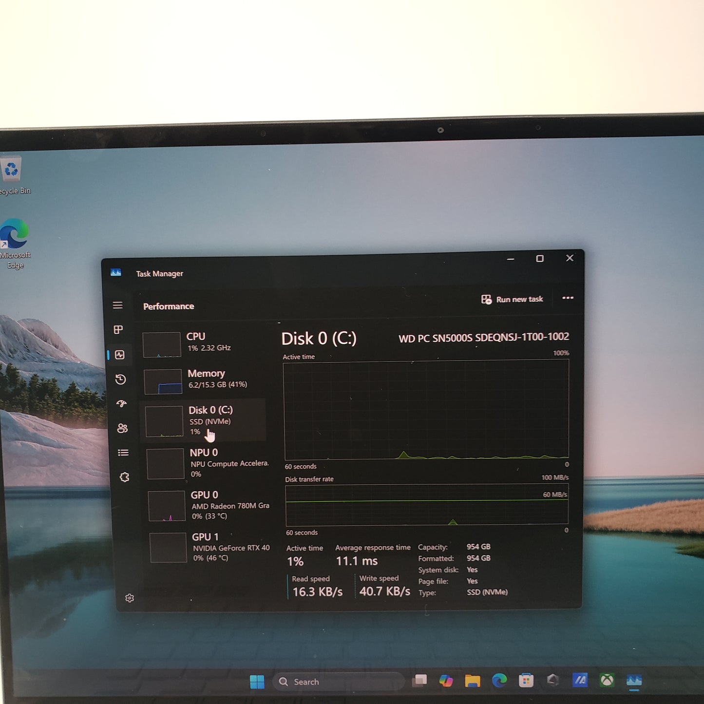 Asus ROG Zephyrus G14 GA403UV 14" Ryzen 9 8945HS 4.0GHz 16GB RAM 1TB SSD GeForce