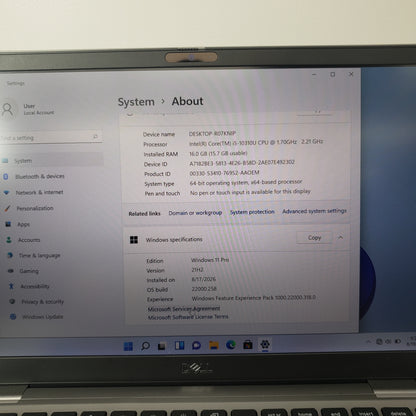 Dell Latitude 7300 13.3" i5-10310U 1.7GHz 16GB RAM 512GB SSD