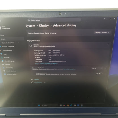 Alienware 16 Aurora AC16250 16" Core 7 240H 2.5GHz 16GB RAM 1TB SSD GeForce RTX 