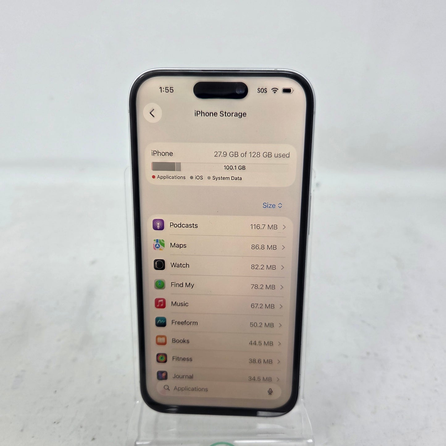 Factory Unlocked Apple iPhone 16 128GB White MYAQ3LL/A