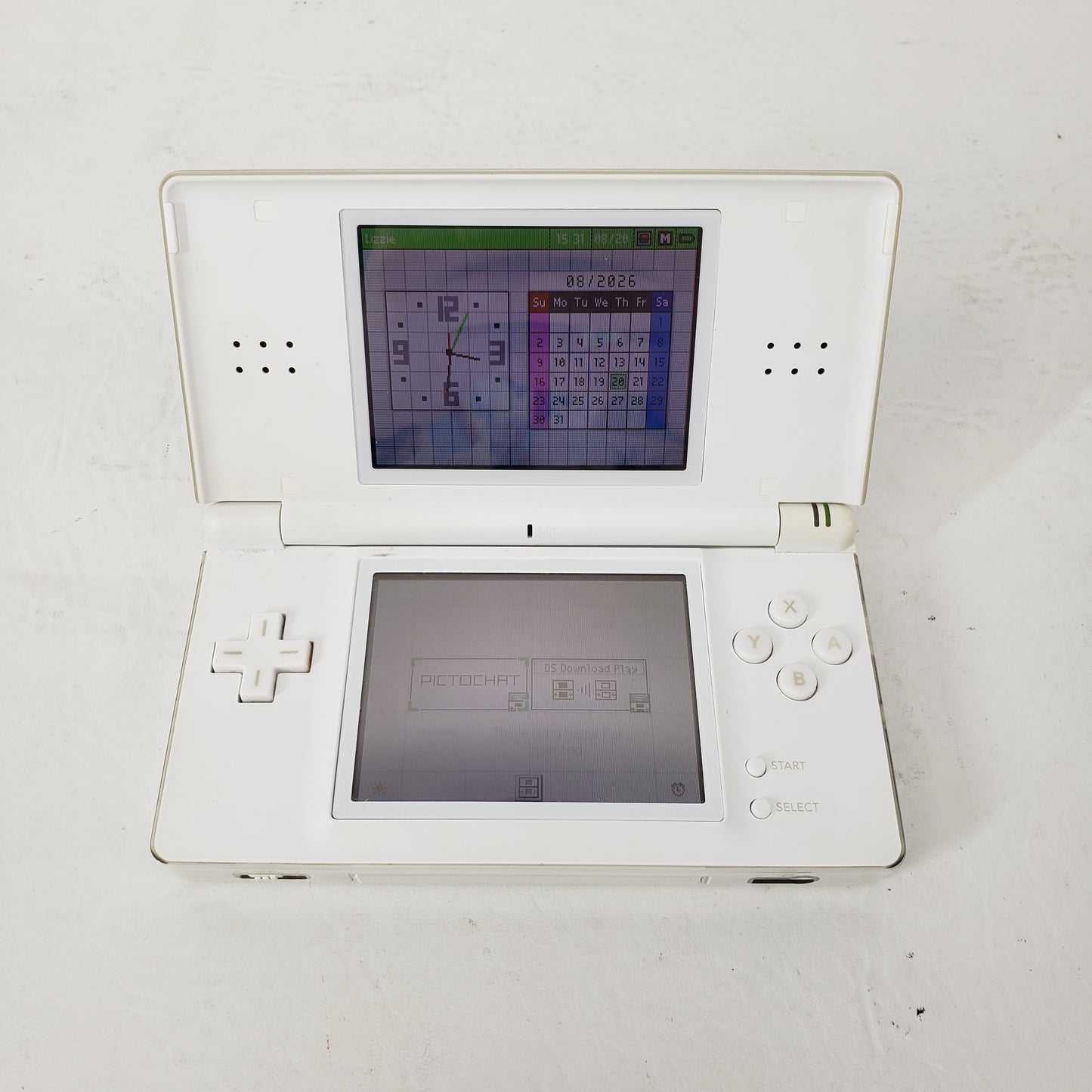 Nintendo DS Lite Handheld Game Console Only USG-001 White