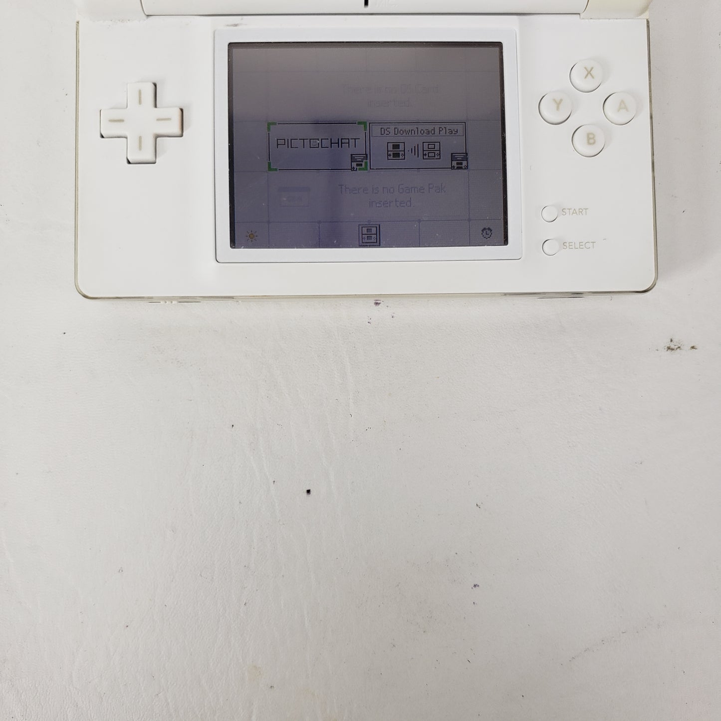 Nintendo DS Lite Handheld Game Console Only USG-001 White