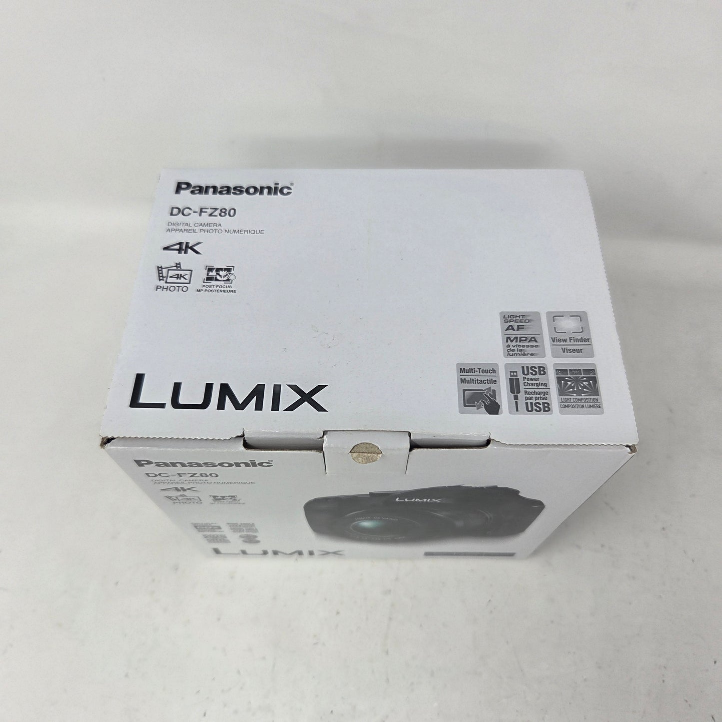 Panasonic Lumix DC-FZ80 18.1MP 4K Digital Bridge Camera Black