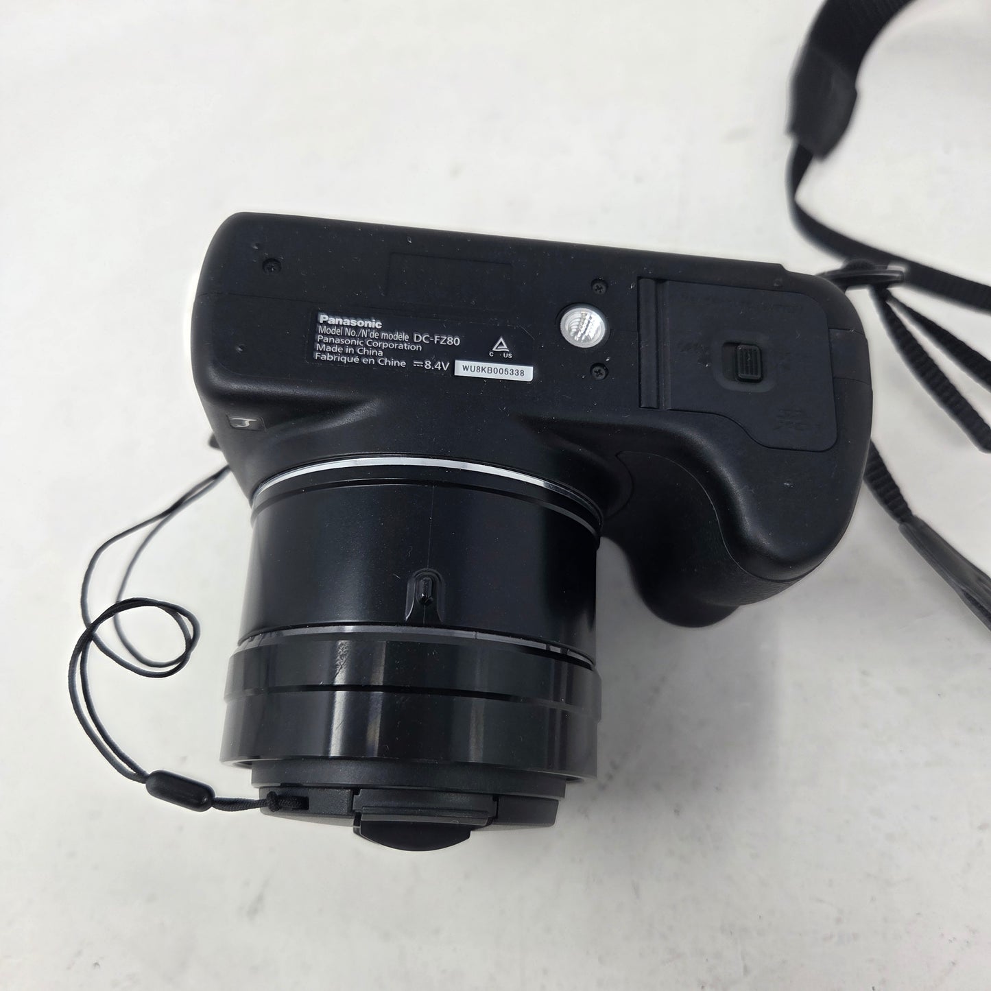 Panasonic Lumix DC-FZ80 18.1MP 4K Digital Bridge Camera Black