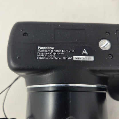 Panasonic Lumix DC-FZ80 18.1MP 4K Digital Bridge Camera Black