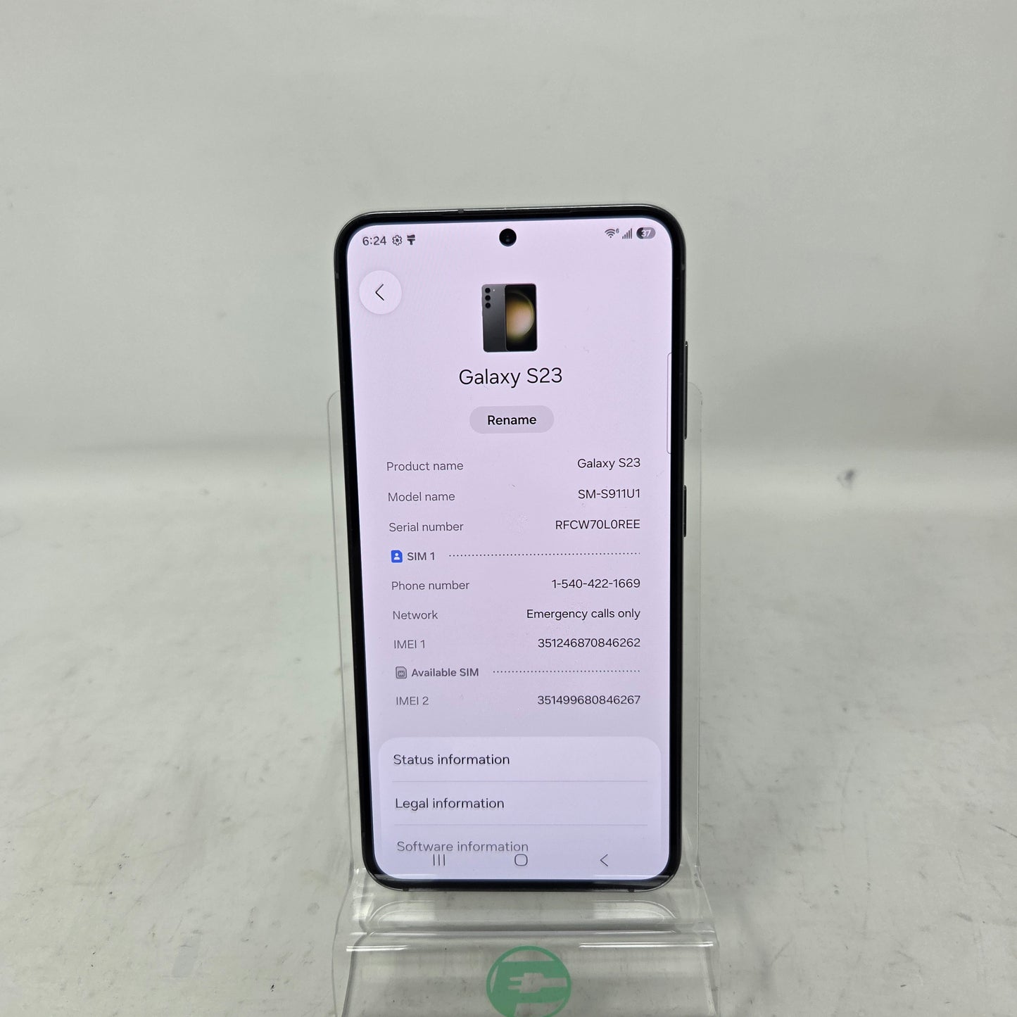 Unlocked Samsung Galaxy S23 8GB RAM 128GB SM-S911u1 Phantom Black