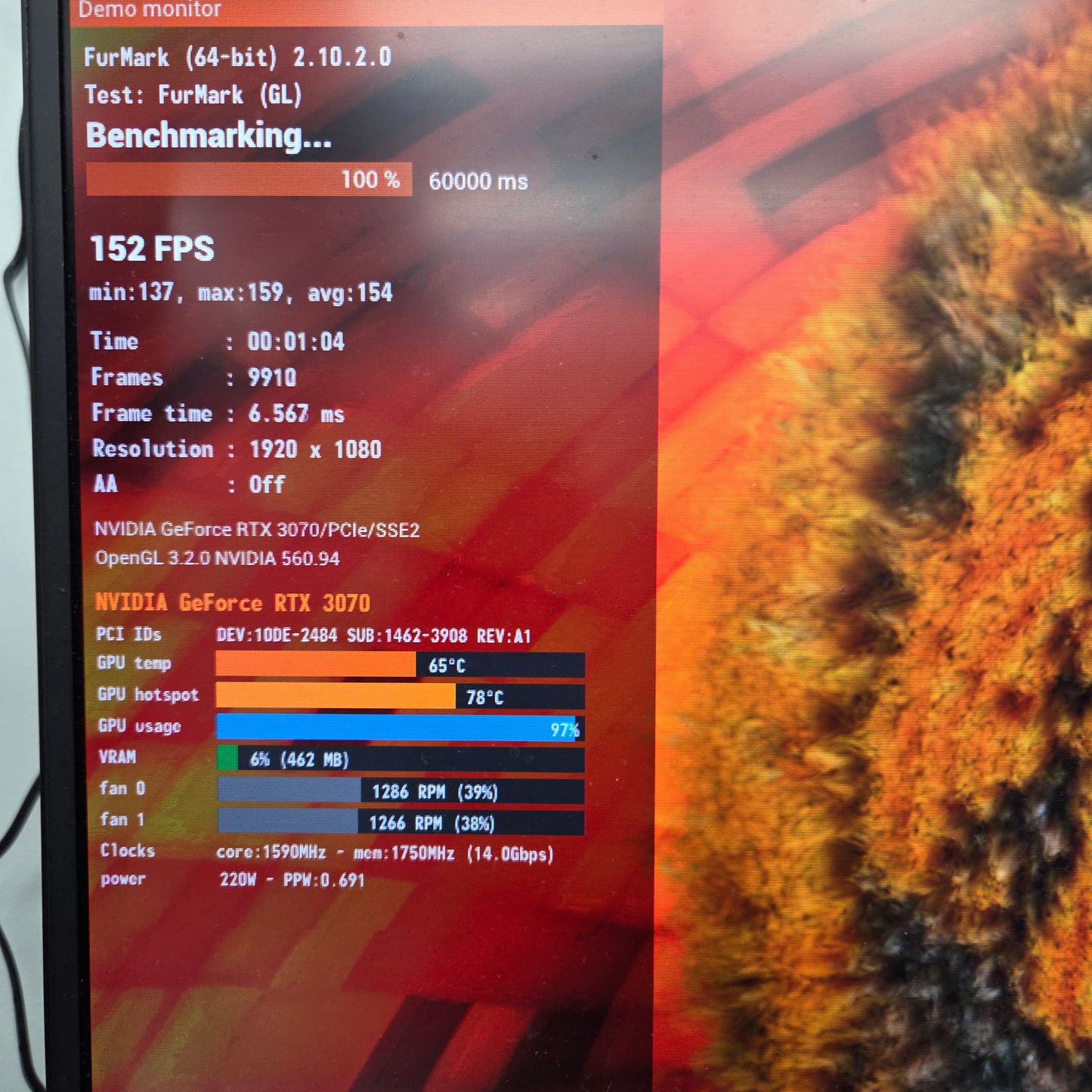 MSI GeForce RTX 3070 Ventus 3X OC 8GB GDDR6 Graphics Card 