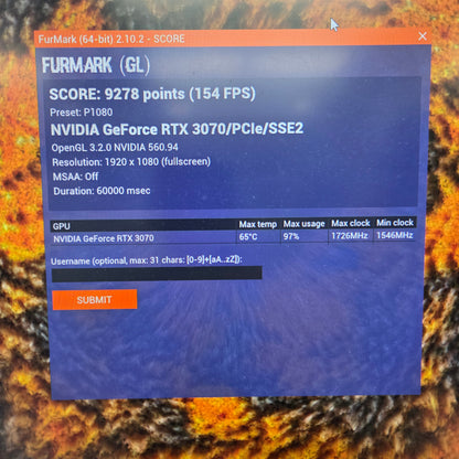 MSI GeForce RTX 3070 Ventus 3X OC 8GB GDDR6 Graphics Card 