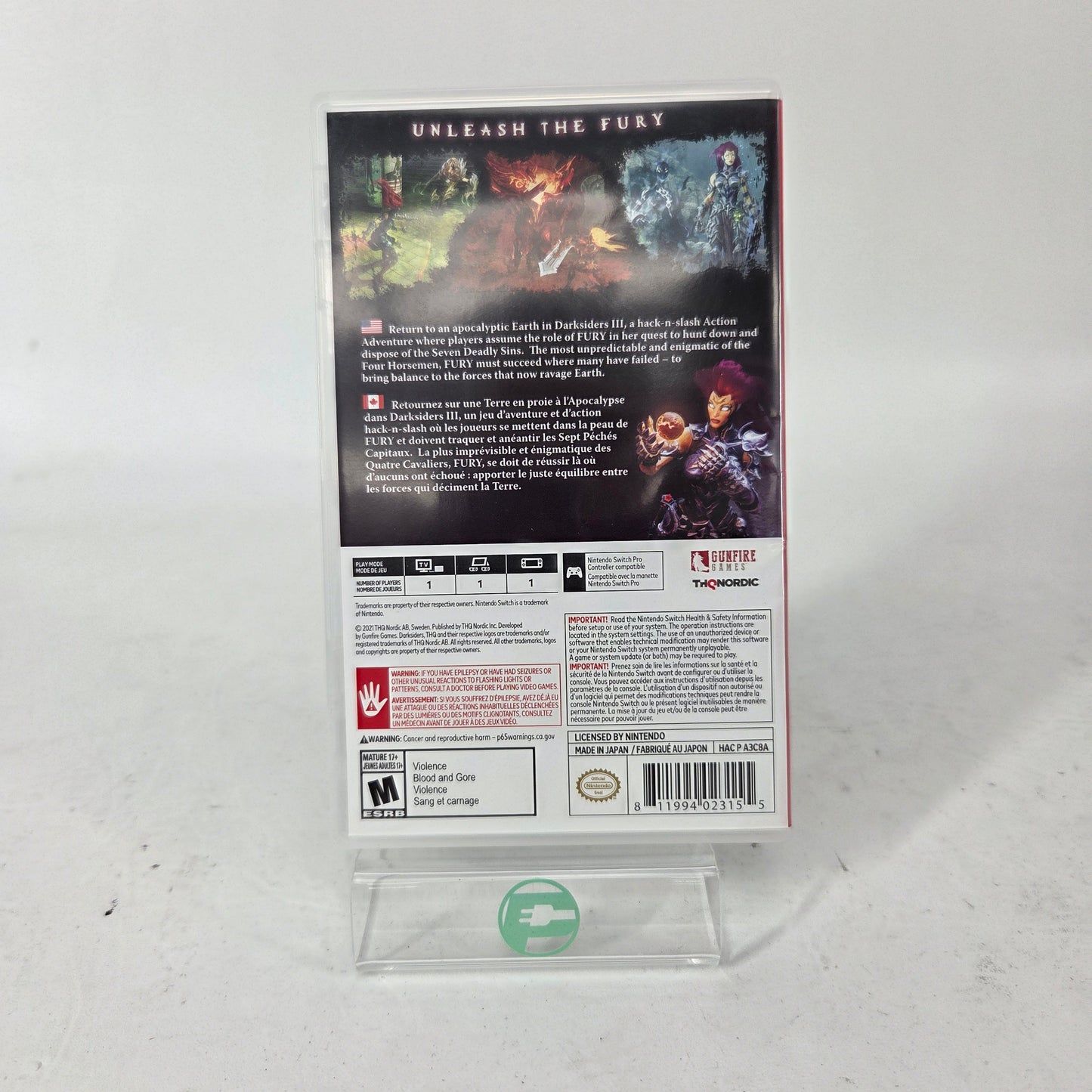 Darksiders III (Nintendo Switch, 2021)