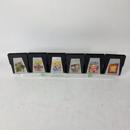 Lot of 6 Atari 2600 Games Qbert Popeye Tutankham Reactor Amidar G.I. Joe