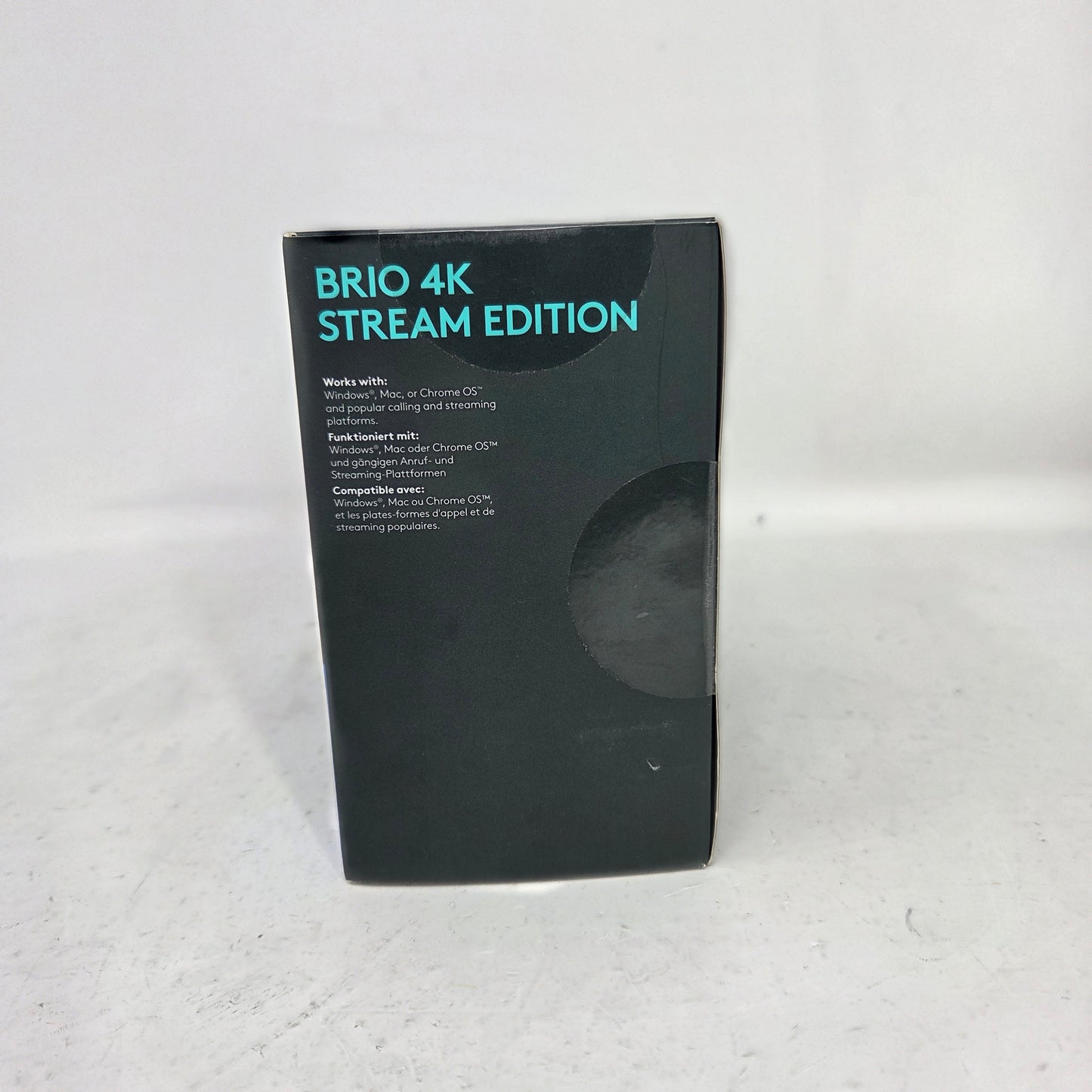 New Logitech Logitech BRIO 4K Stream Edition 4K 60 fps Webcam V-U0040