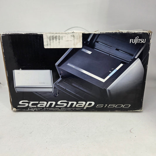Fujitsu S1500 Duplex Scanner Black PA03586-B005