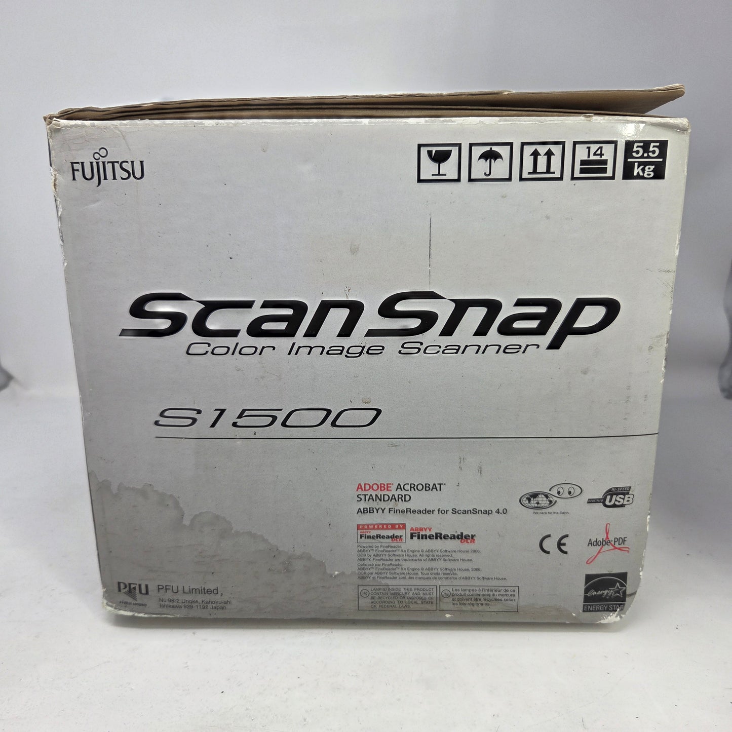 Fujitsu S1500 Duplex Scanner Black PA03586-B005