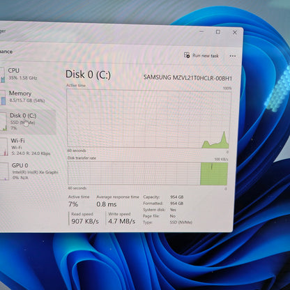 HP Spectre x360 14-ef2023dx 13.5" i7-1255U 1.7GHz 16GB RAM 1TB SSD