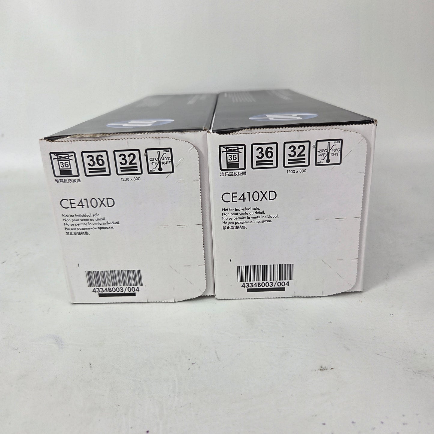 New HP 305X Toner Cartridge Black 2 Pack CE410XD