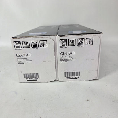 New HP 305X Toner Cartridge Black 2 Pack CE410XD
