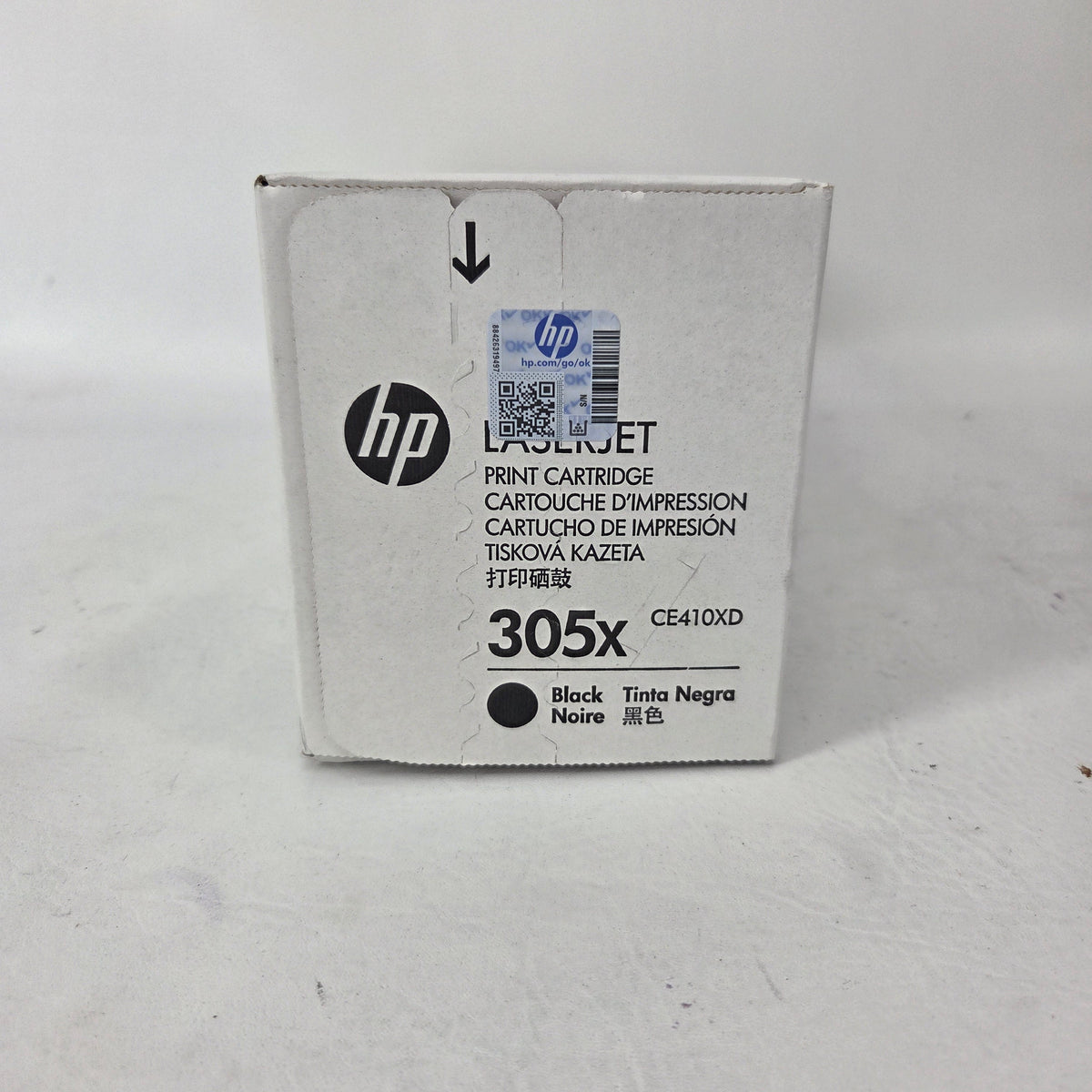 New HP LaserJet Toner 305X Black Toner Cartridge CE410XD