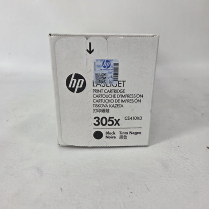 New HP LaserJet Toner 305X Black Toner Cartridge CE410XD