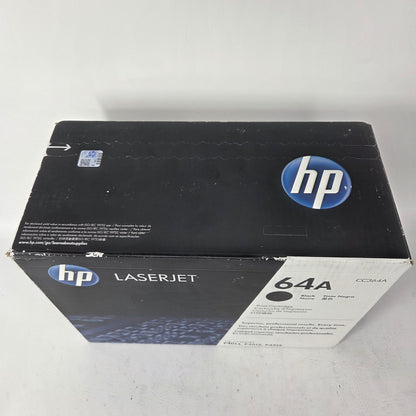 New HP LaserJet 64A Black Toner Cartridge CC364A