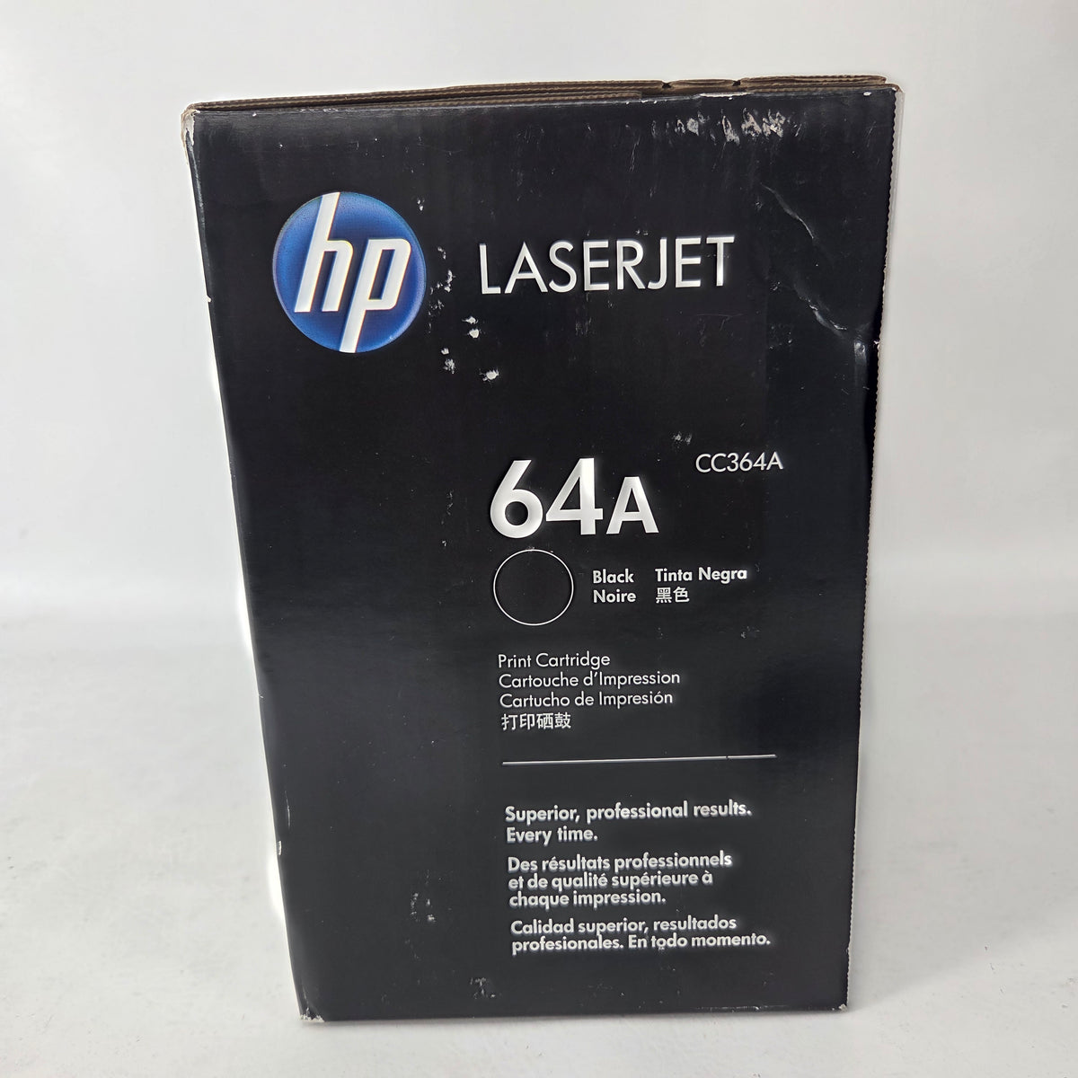 New HP LaserJet 64A Black Toner Cartridge CC364A