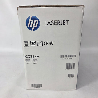 New HP LaserJet 64A Black Toner Cartridge CC364A