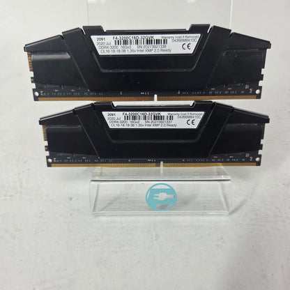 G.Skill Ripjaws V 32GB (2x16GB) RAM DDR4 3200MHz F4-3200C16D-32GVK