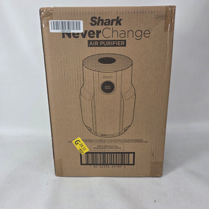  New Shark NeverChange HEPA Air Purifier HP153 CleanSense IQ White 650