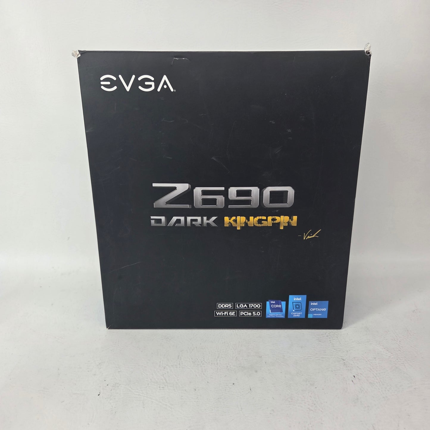 EVGA Z690 DARK Kingpin Intel LGA 1700 E-ATX DDR5 Motherboard Kingpin 