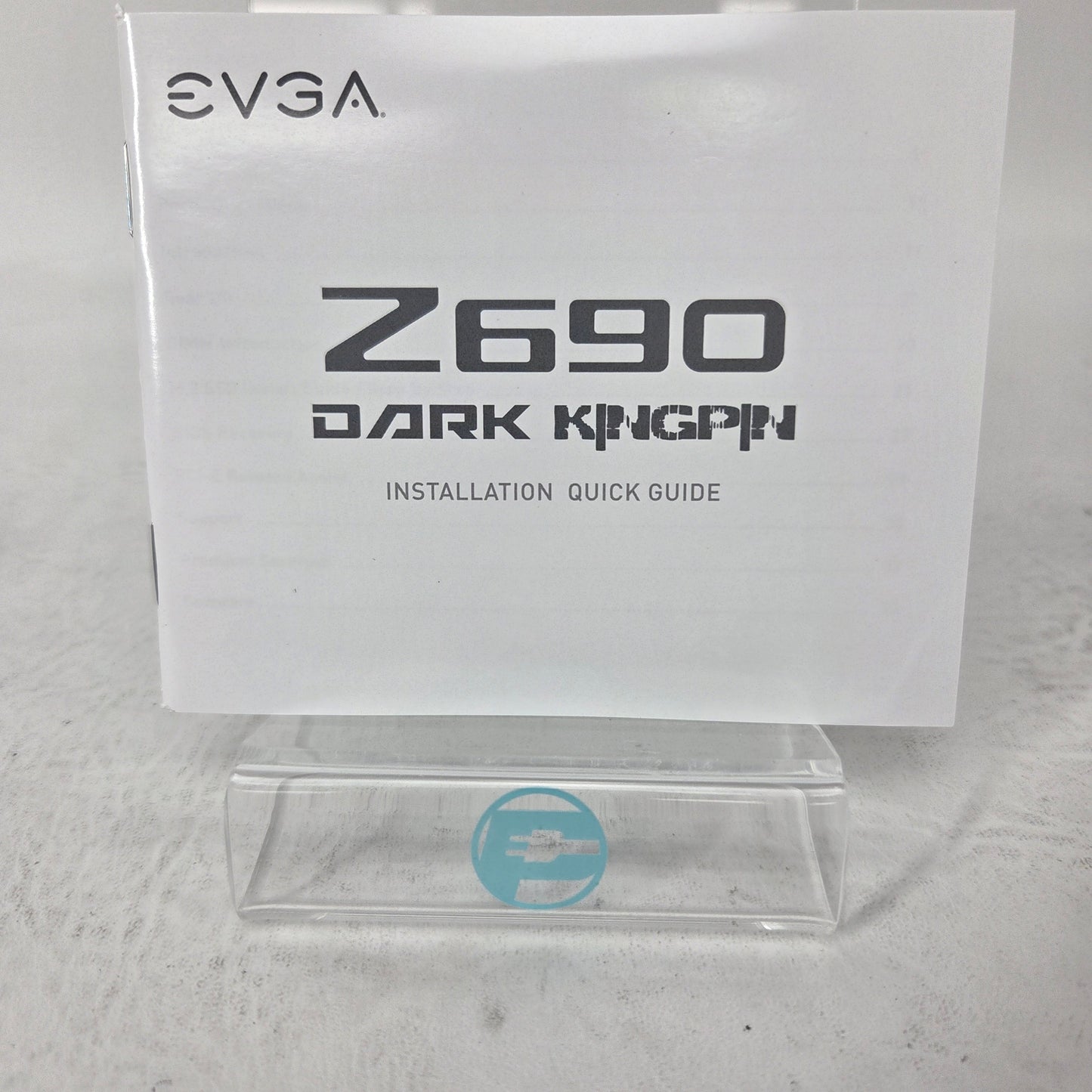 EVGA Z690 DARK Kingpin Intel LGA 1700 E-ATX DDR5 Motherboard Kingpin 